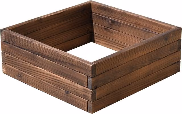 Garden Gear Wooden Raised Garden Beds in Brown, Pack of 2
