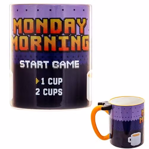 Boxer Gifts Monday Morning Pro Gamer Multicolour Ceramic Mug – 1