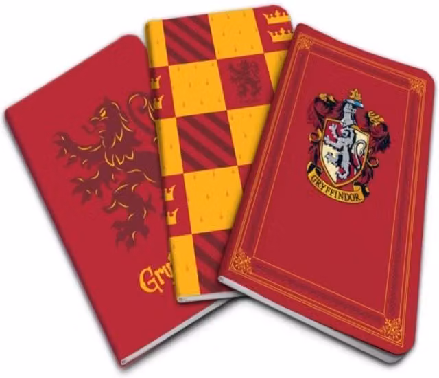 Insight Editions Harry Potter Gryffindor Pocket Notebook Collection Red Multicolour Paperback