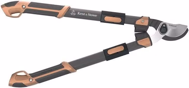 Kent & Stowe SureCut All Purpose Extra Power Bypass Loppers in Black