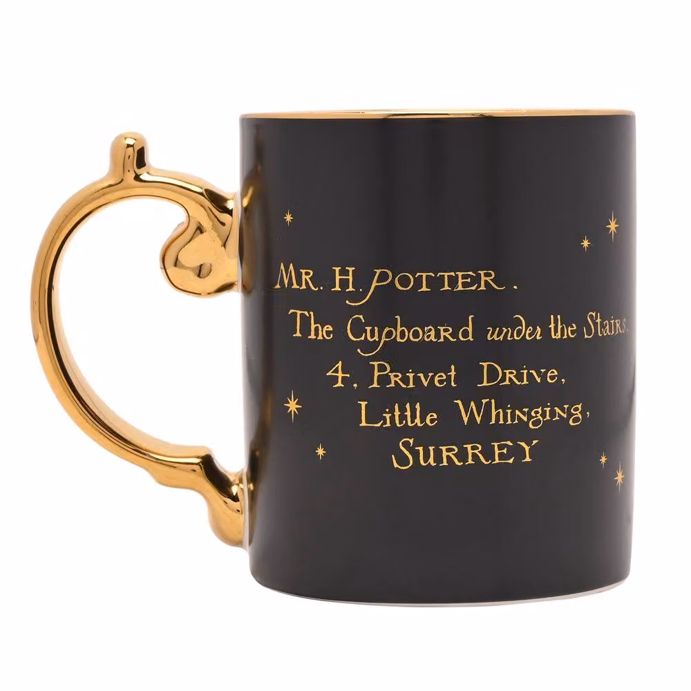 Widdop and Co Harry Potter Privet Drive Collectable Ceramic Mug in Black and Gold – 4