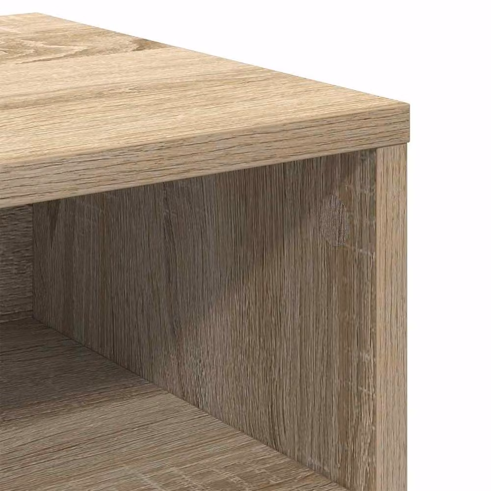 Berkfield Home Sonoma Oak Bedside Cabinet in Light Sand, W/D/H: 40 x 30 x 30 cm – 5