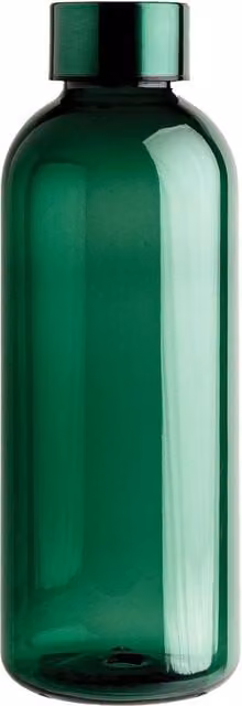 XD Design Leakproof Stainless Steel and Glass Water Bottle with Screw Lid, Green, 620 ml – 1