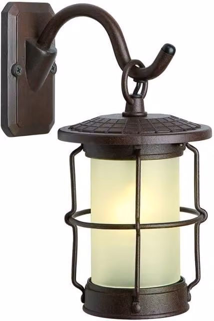 Techmar Callisto 1.5W 12V LED Outdoor Wall Light in Brown