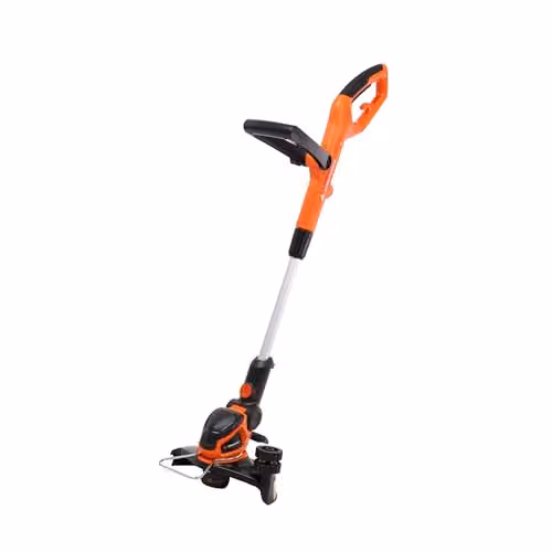 Yard Force ET U25 Corded Electric Grass Trimmer and Edger, 350W, 25cm Cutting Width, Telescopic Shaft, Orange – 1