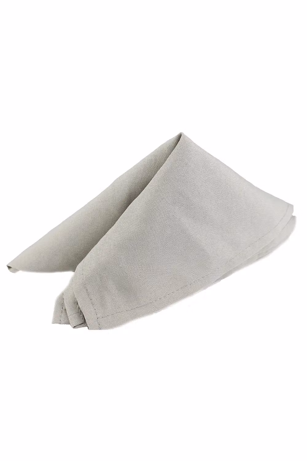 Neel Blue Reusable Polyester Table Napkins in Grey, Wrinkle-Resistant, W/D: 50 x 50 cm
