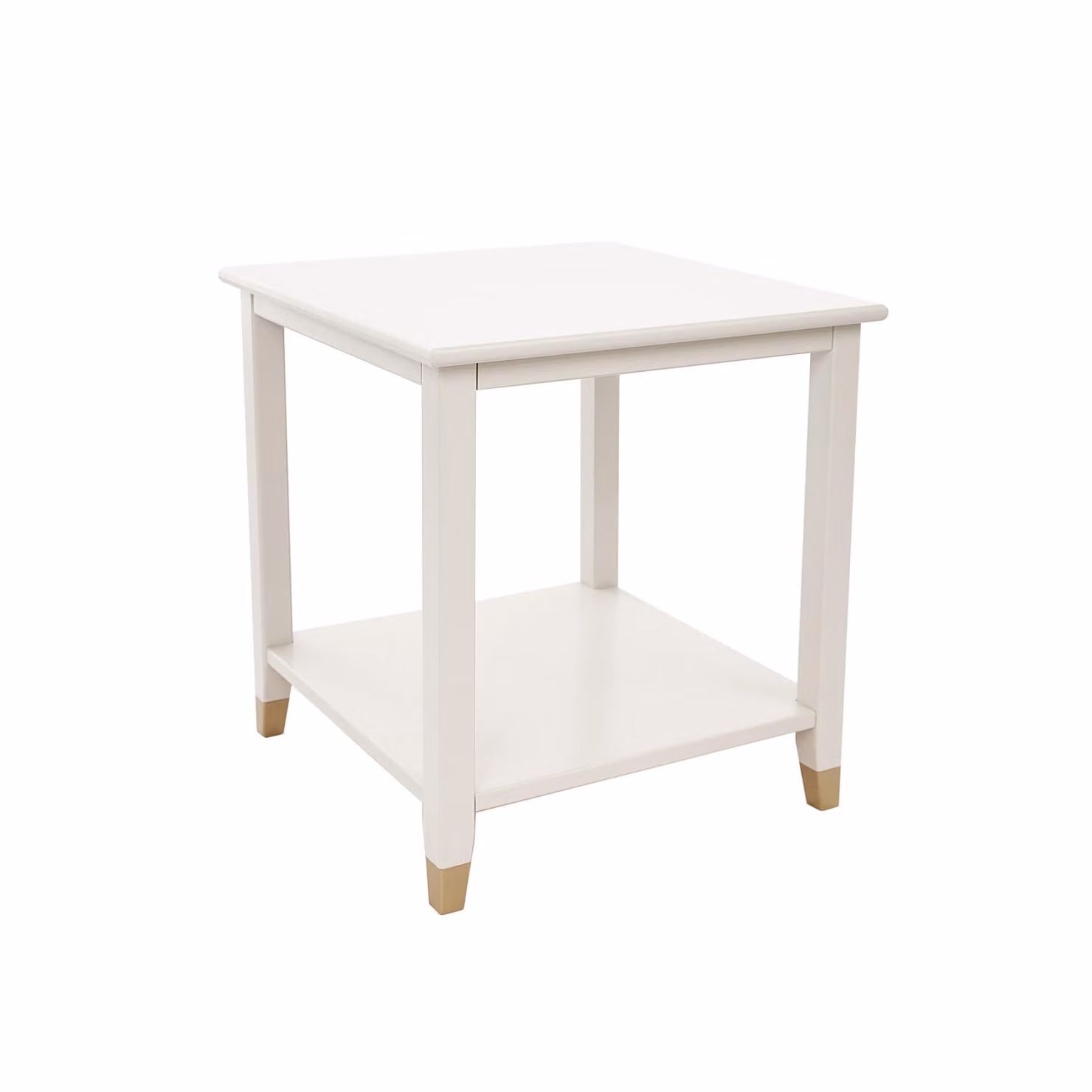 Cabinet Bits Palazzi Side Table in White, H 45 x W 50 x D 50 cm – 2