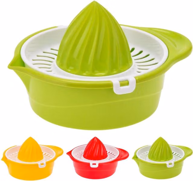 GEEZY Green Manual Citrus Fruit Hand Squeezer and Juicer, 220ml