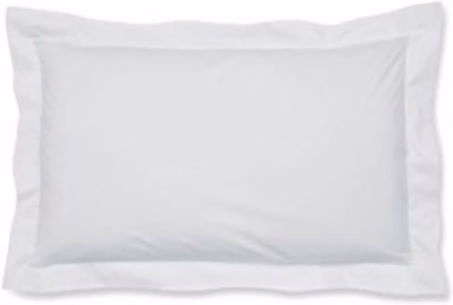 Bellissimo 400 TC Cotton Oxford Pillowcase Pair in White