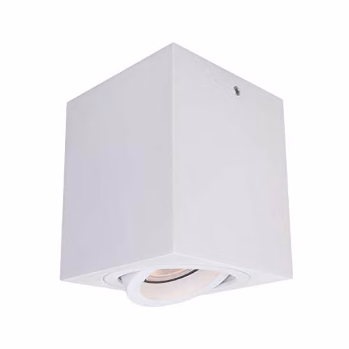 Italux Emilio Modern White Aluminium Surface Mounted GU10 Single Light