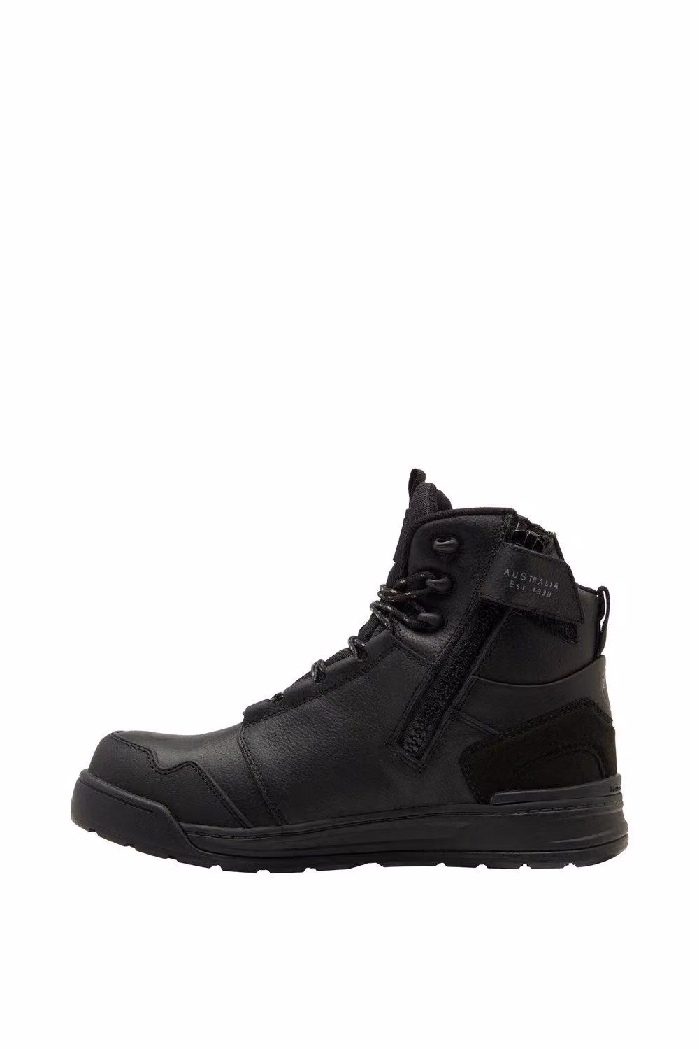 Hard Yakka Men's S3 Synthetic 6 inch Boots in Black, Size: UK 7 – 4