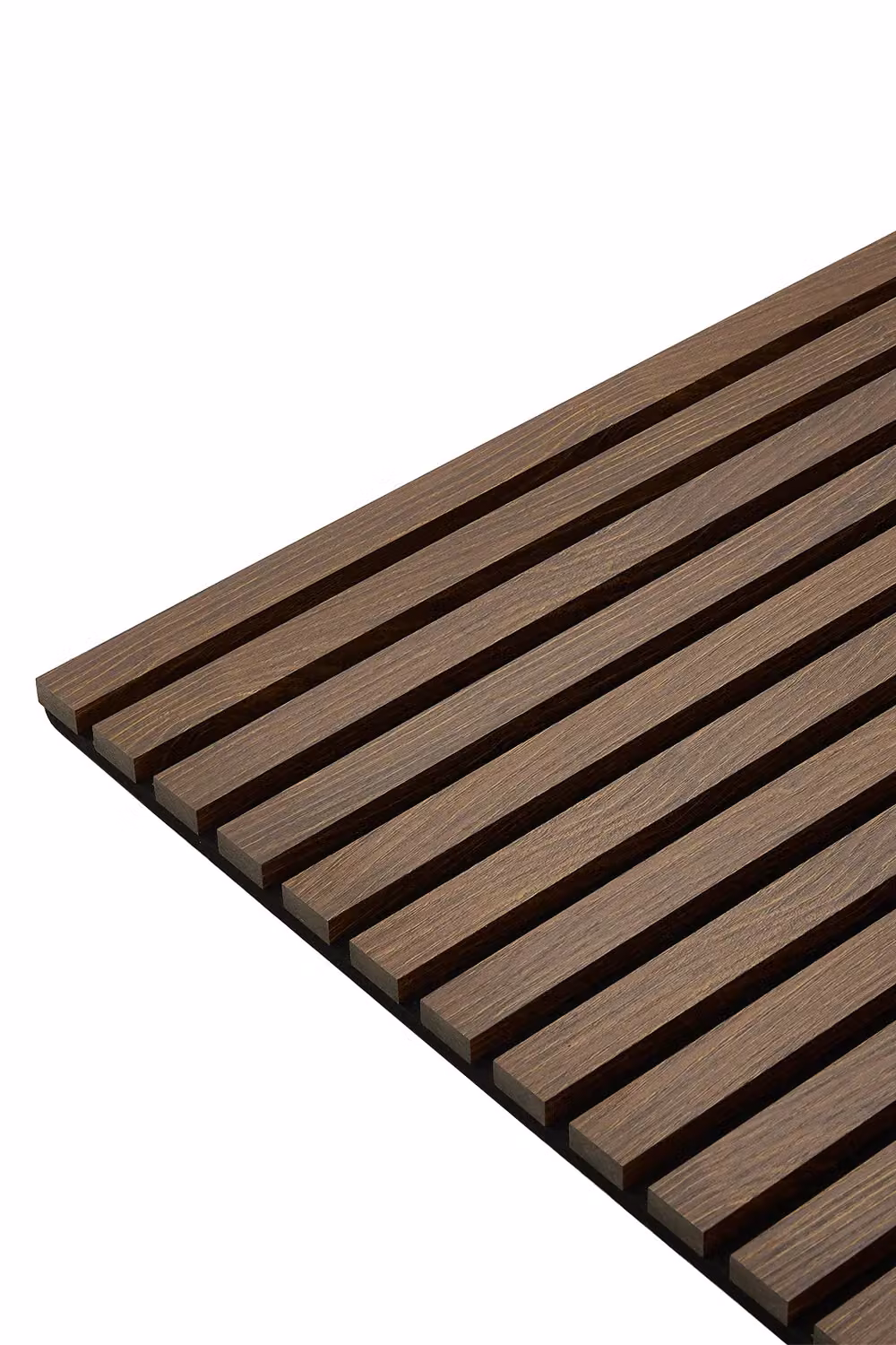 Living and Home 4-Pack MDF Slat Wall Panels in Brown, W/H: 60 x 60 cm – 3