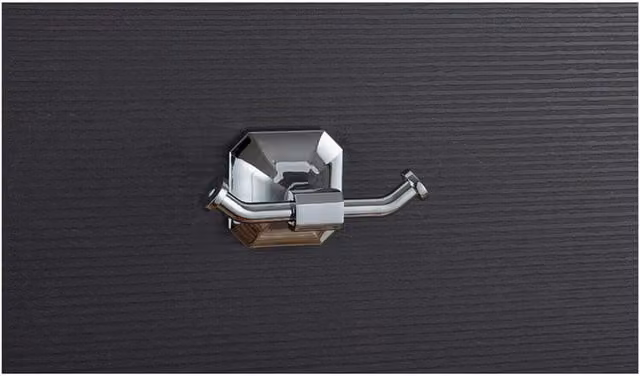 BELOFAY Stainless Steel Wall Mounted Robe Hook in Silver