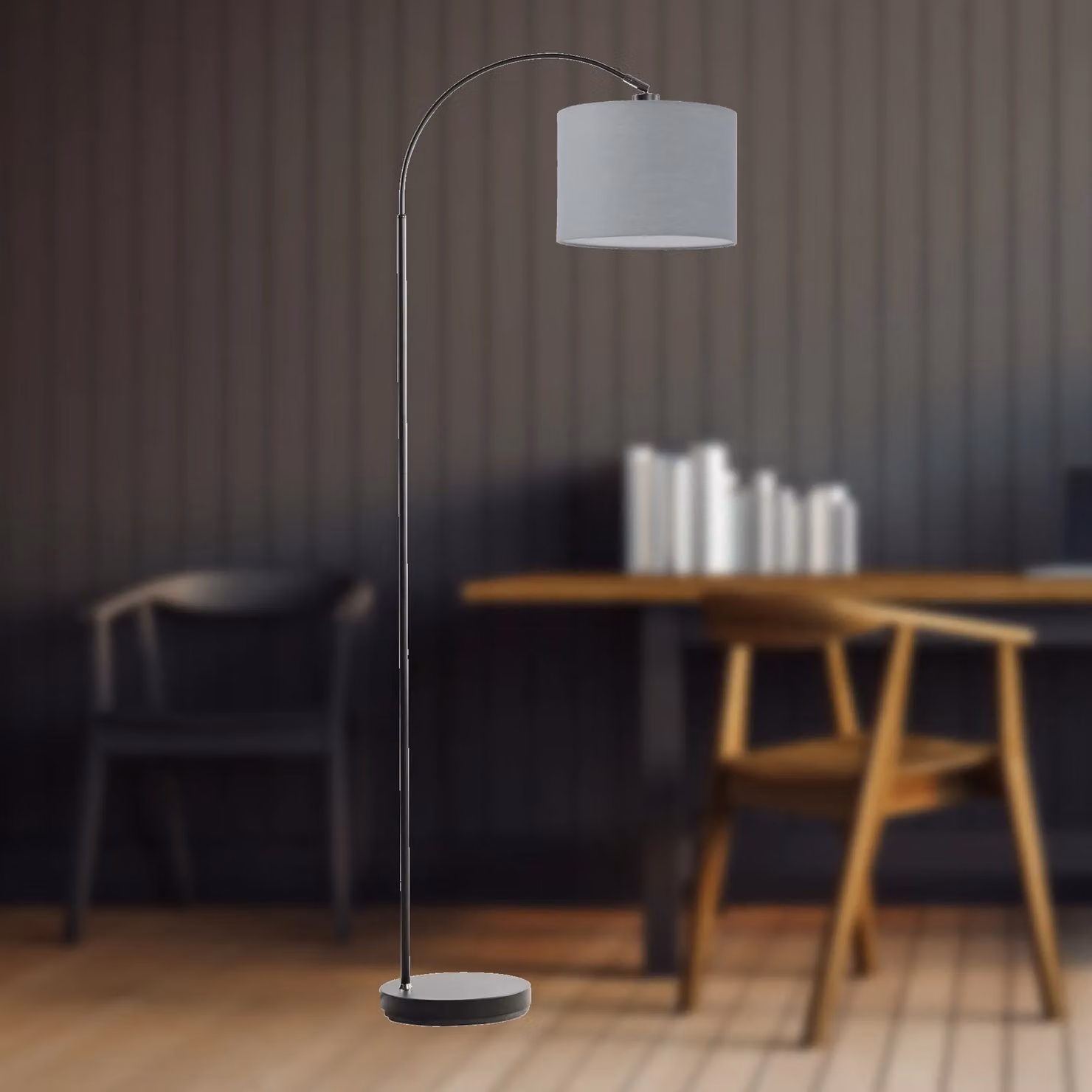 First Choice Lighting Eli Black Arch Floor Lamp Base Only – 4