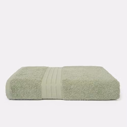 OHS Luxury 100% Cotton Hand Towel in Green, W/D/H: 50 x 50 x 50 cm – 1