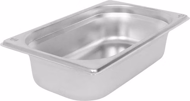 Argon Tableware Stainless Steel Gastronorm Container, 1.5 l, Silver, Height: 6.5 cm – 1