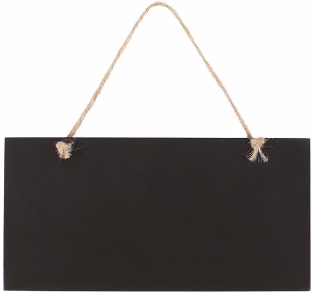 KDMK Normal People Scare Me Gothic Hanging Sign, Black