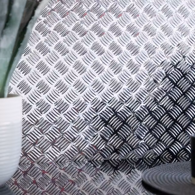 d-c-fix Silver Chequer Plate Self Adhesive Vinyl Film, W: 67.5 cm, L: 1.5 m