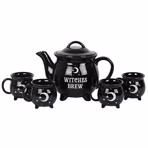 Something Different Witches Brew Ceramic Black Tea Set – 1