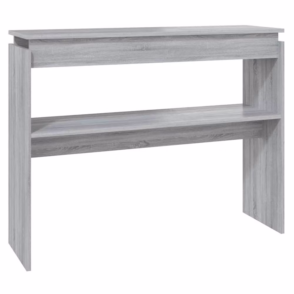 Berkfield Home Decorative Console Table in Grey Sonoma, W/D/H: 102 x 30 x 80 cm – 2
