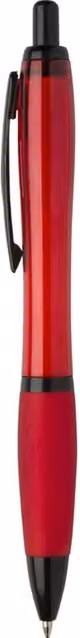 Floso Nash Contrast Detail Red Recycled Plastic Ballpoint Pen