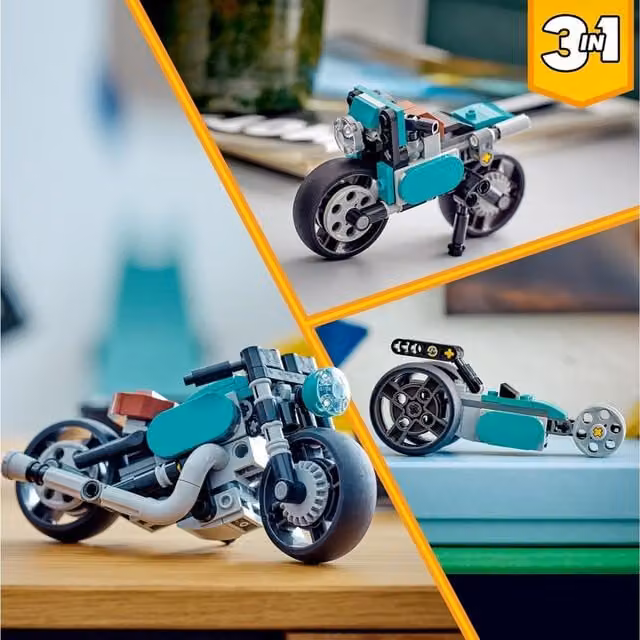 LEGO Creator Triple Pack of Multicolour and Black Standard Bricks