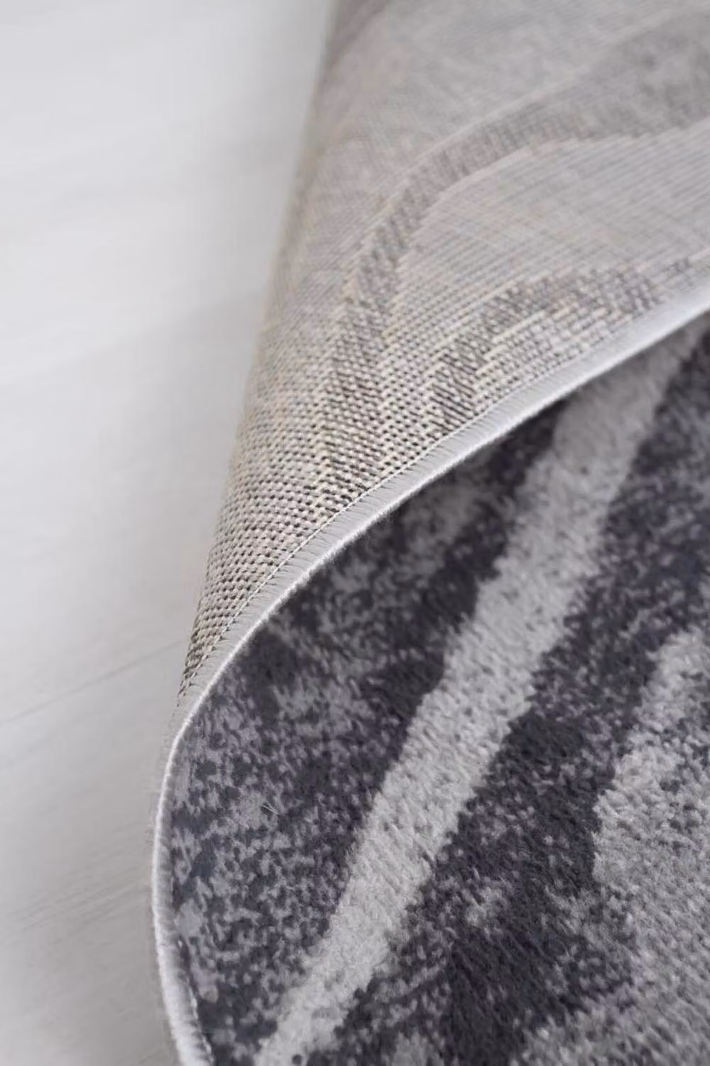 DS Living Marbello Abstract Rug in Grey and Anthracite, W: 160 cm, D: 230 cm – 2