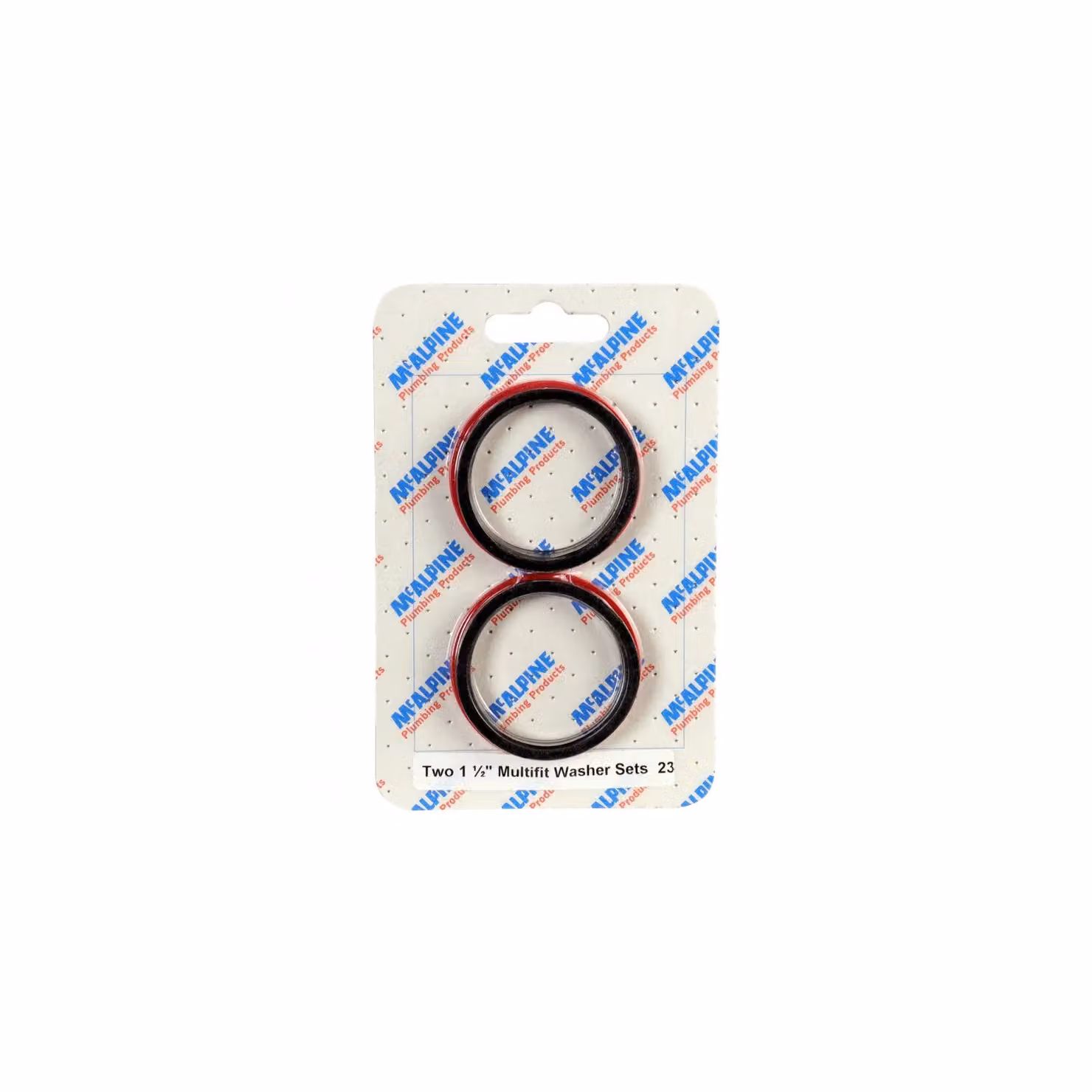 McAlpine CARD-23 Two 1.5 inch Multifit Washer Sets in Black – 2
