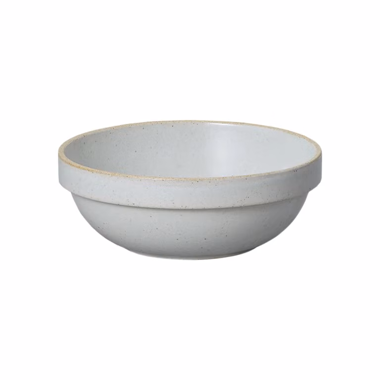 Hasami Porcelain Grey Gloss Cereal Bowl, 14.5 cm