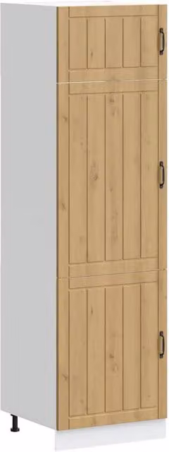 Berkfield Home Lucca Artisan Oak Kitchen Cupboard Tall Unit in Brown