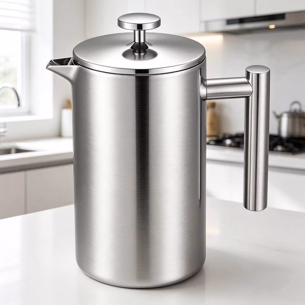 PAWNORA Stainless Steel Coffee and Tea Filter Maker, 1000ml, Silver – 4