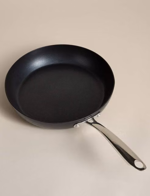 M&S Non-Stick Pro Aluminium Frying Pan, Black, 28 cm