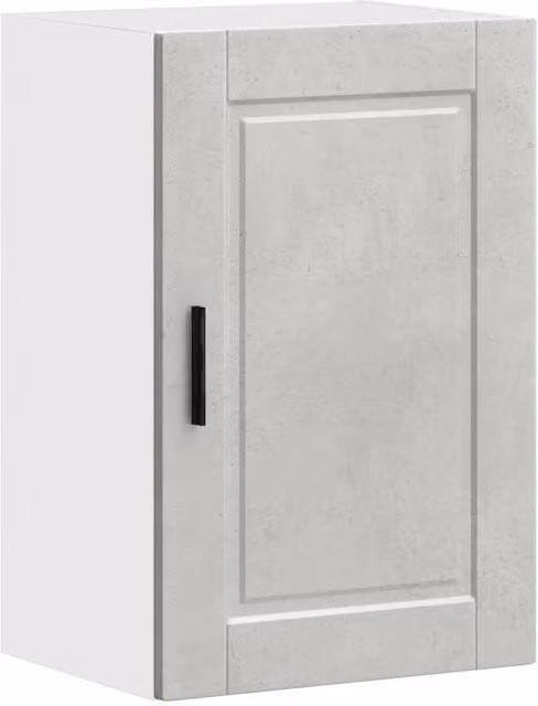 Berkfield Home Porto Wall Mounted Kitchen Cabinet in Concrete Grey Engineered Wood