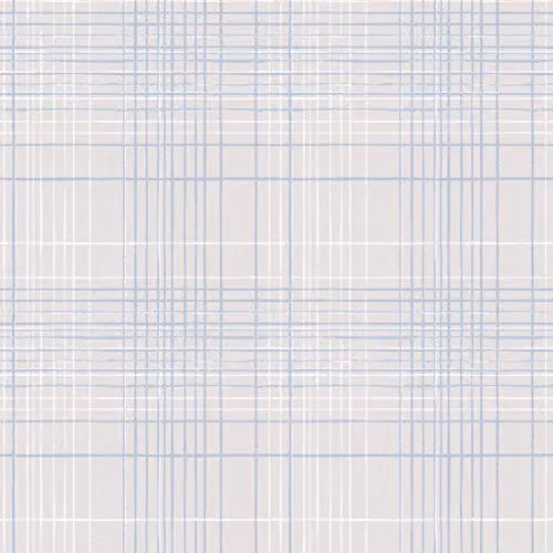 Galerie Deauville 2 Geometric Grid Design Non-Woven Wallpaper, Sky/Navy Blue and Grey, W/H: 53 cm x 10 m