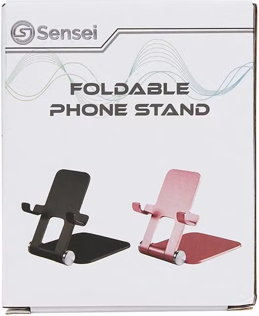 Sensei Foldable Phone Stand in Black
