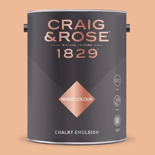 Craig & Rose 1829 Chalky Emulsion Paint Stop in Chatelaine, Matt, 5 l