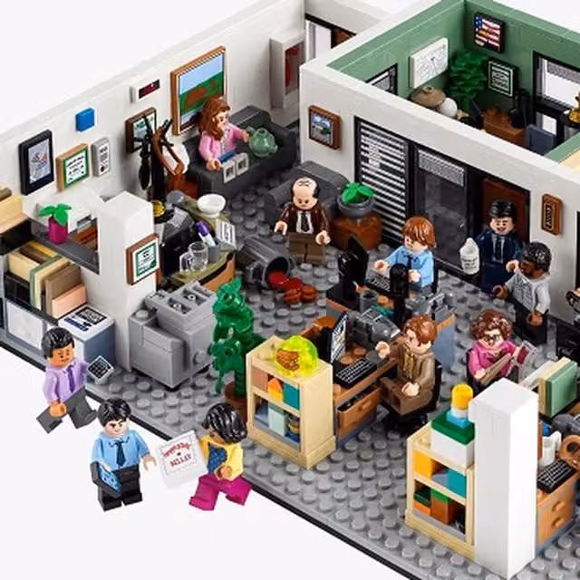 Lego Ideas The Office Multicolour and Grey Creative Building Set