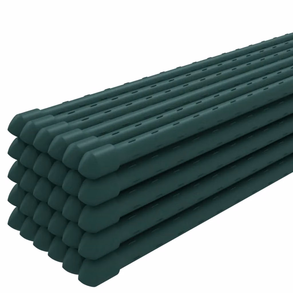 Berkfield Home Garden Green Steel Plant Stakes, 30 Pieces, Height: 90 cm – 3