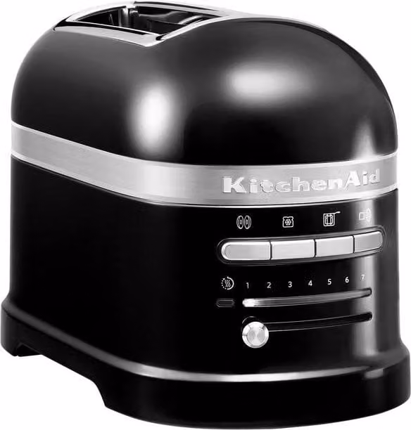 KitchenAid Artisan 2 Slot Toaster in Black with Digital Display and Timer – 1