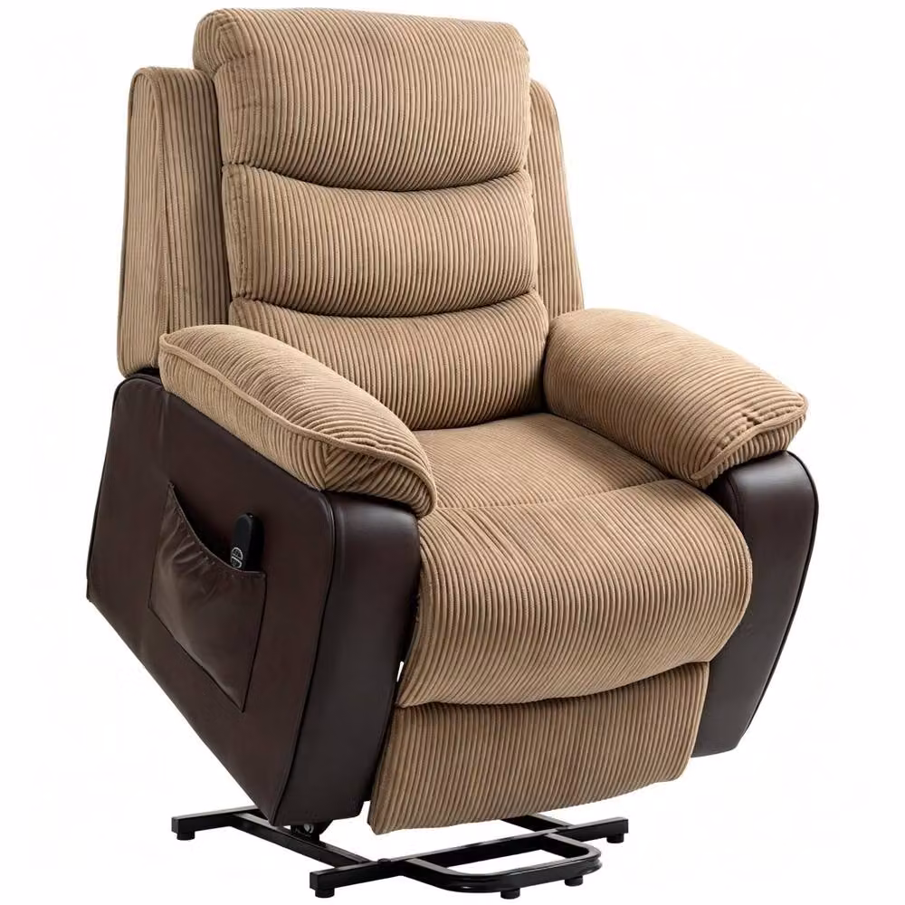 STILVORA Electric Riser Recliner Chair with USB in Brown – 4