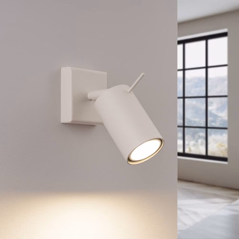 Sollux Lighting modern Ring Wall Lamp in Beige, W/D/H: 8 x 8 x 16 cm – 2