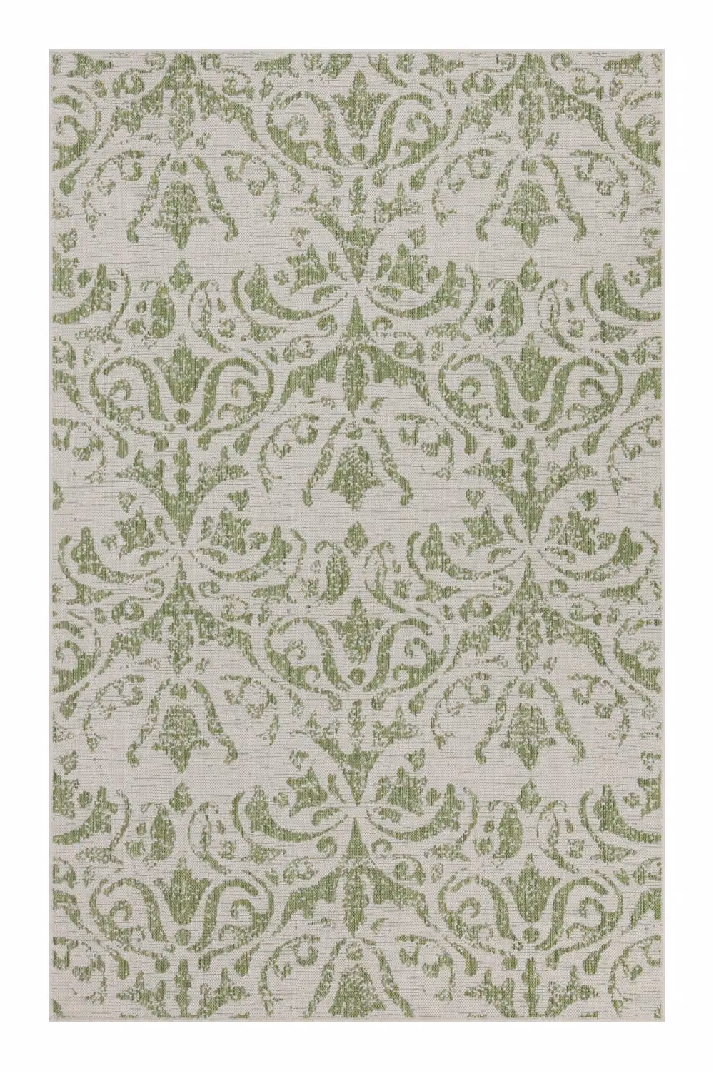 Kukoon Green Floral Outdoor, Garden and Patio Area Rug, W/D/H: 120 x 170 cm – 2