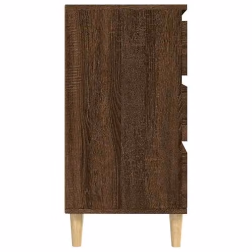 vidaXL Brown Oak Sideboard in Engineered Wood W/D/H: 60 x 35 x 70 cm – 4