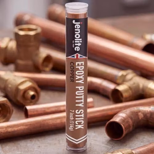 JENOLITE Epoxy Putty Repair Stick in Copper Brown, 112g – 3