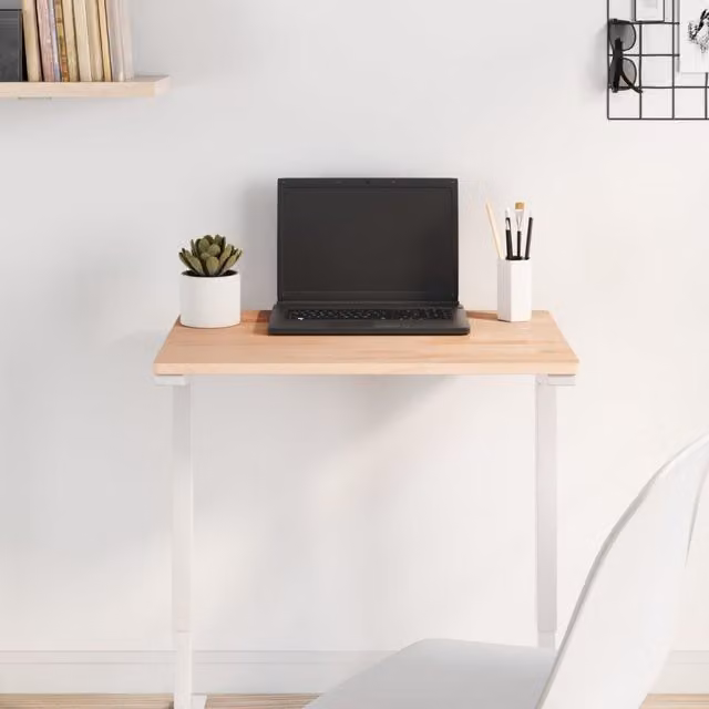 Berkfield Home Rectangular Solid Wood Beech Table Top, Brown, W: 60 cm, D: 40 cm, H: 1.5 cm