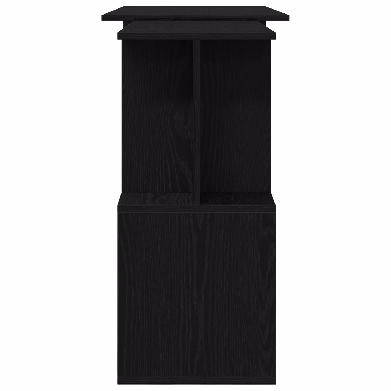 Berkfield Modern Writing Desk in Black Oak, W/D/H: 200 x 50 x 76 cm – 3