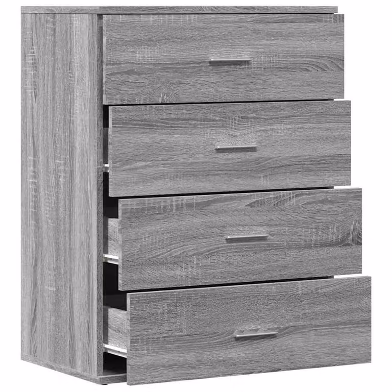 Berkfield Home Grey Sonoma Sideboard W: 60 cm, D: 39 cm, H: 80 cm