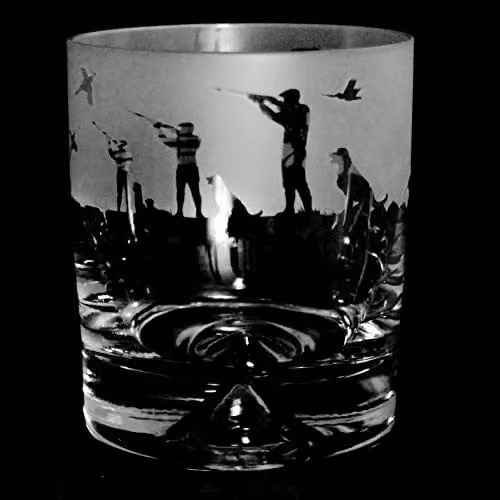 Milford Collection Animo Whisky Tumbler Glass in Transparent – 1