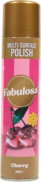 Fabulosa Scented Multi Surface Polish Cherry Pink