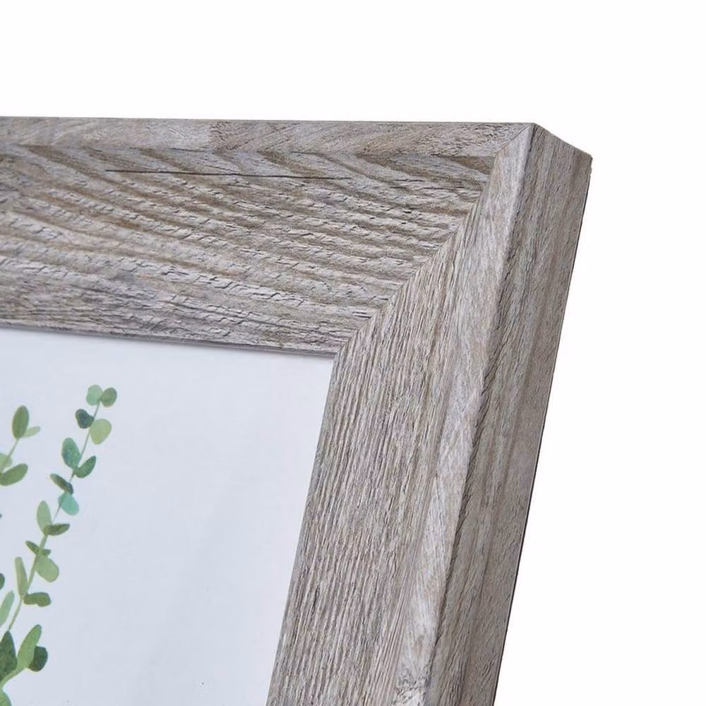 Lemon Pavilion Rustic Wood Single Photo Frame, Grey, W: 25.4 cm, H: 20.32 cm, D: 25.4 cm – 2
